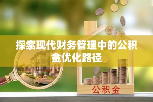 沙依巴克探索现代财务管理中的公积金优化路径