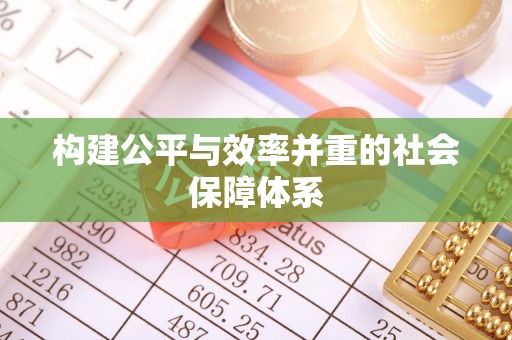 大园构建公平与效率并重的社会保障体系