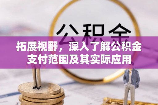 金台拓展视野，深入了解公积金支付范围及其实际应用