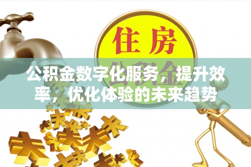 镇雄公积金数字化服务，提升效率，优化体验的未来趋势