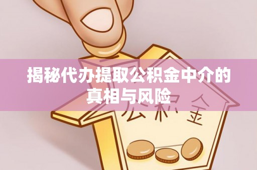 梁山揭秘代办提取公积金中介的真相与风险
